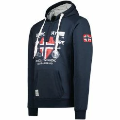 Geographical Norway GOVKA Sweats & Polaires Couleur Bleu 8 Geographical Norway GOVKA Sweats & Polaires Couleur Bleu -Geographical Norway Soldes 22440131 500 C