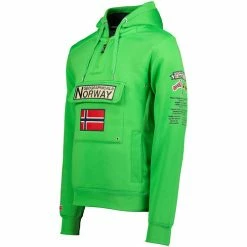 Geographical Norway GYMCLASS Sweats & Polaires Couleur Vert 7 Geographical Norway GYMCLASS Sweats & Polaires Couleur Vert -Geographical Norway Soldes 22440137 500 B