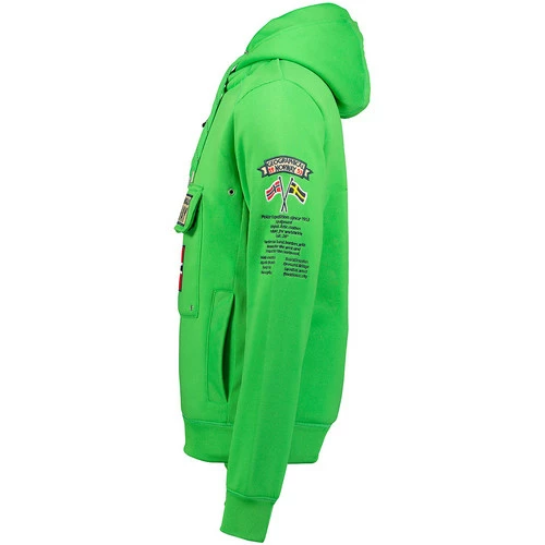 Geographical Norway GYMCLASS Sweats & Polaires Couleur Vert 5 Geographical Norway GYMCLASS Sweats & Polaires Couleur Vert – Image 3
