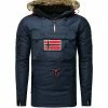 Geographical Norway BRONSON MEN Vestes Couleur Bleu -Geographical Norway Soldes 22440315 500 A