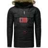 Geographical Norway BRONSON MEN Vestes Couleur Noir -Geographical Norway Soldes 22440356 500 A