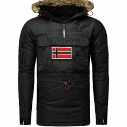 Geographical Norway BRONSON MEN Vestes Couleur Noir