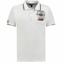 Geographical Norway KLACK T-shirts & Polos Couleur Blanc