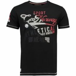 Geographical Norway JEAL T-shirts & Polos Couleur Noir
