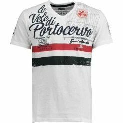 Geographical Norway JINGSLEY T-shirts & Polos Couleur Blanc