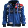 Geographical Norway FLYER Sweats & Polaires Couleur Bleu 1 Geographical Norway FLYER Sweats & Polaires Couleur Bleu -Geographical Norway Soldes 22440391 500 A