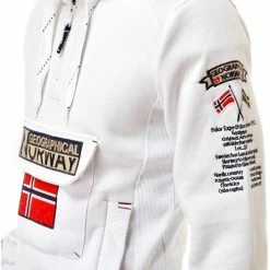 Geographical Norway GYMCLASS Sweats & Polaires Couleur Blanc -Geographical Norway Soldes 22440401 500 D