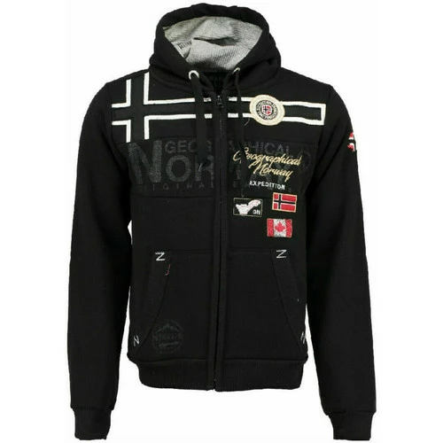 Geographical Norway GARADOCK Sweats & Polaires Couleur Noir 3 Geographical Norway GARADOCK Sweats & Polaires Couleur Noir