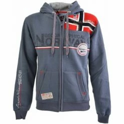 Geographical Norway FAPONIE Sweats & Polaires Couleur Gris