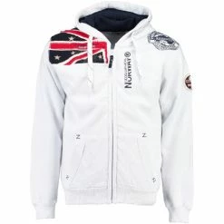 Geographical Norway GATSBY Sweats & Polaires Couleur Blanc
