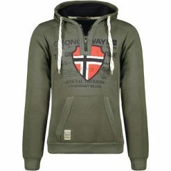 Geographical Norway GOVKA Sweats & Polaires Couleur Kaki
