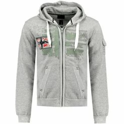 Geographical Norway FOHNSON Sweats & Polaires Couleur Gris