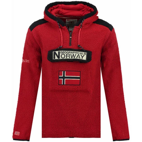 Geographical Norway SHERPA Sweats & Polaires Couleur Rouge 3 Geographical Norway SHERPA Sweats & Polaires Couleur Rouge
