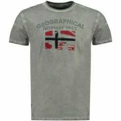 Geographical Norway JOTZ T-shirts & Polos Couleur Gris