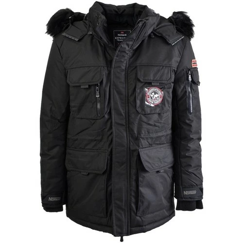 Geographical Norway ARTHUR Manteaux Couleur Noir 3 Geographical Norway ARTHUR Manteaux Couleur Noir