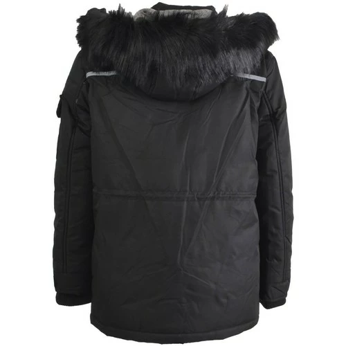 Geographical Norway ARTHUR Manteaux Couleur Noir 6 Geographical Norway ARTHUR Manteaux Couleur Noir – Image 4