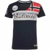 Geographical Norway JIDNEY T-shirts & Polos Couleur Bleu