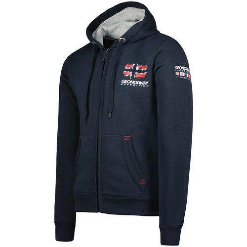 Geographical Norway GORDON Sweats & Polaires Couleur Bleu 4 Geographical Norway GORDON Sweats & Polaires Couleur Bleu – Image 2