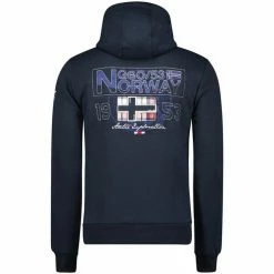 Geographical Norway GORDON Sweats & Polaires Couleur Bleu 9 Geographical Norway GORDON Sweats & Polaires Couleur Bleu -Geographical Norway Soldes 22440552 500 D