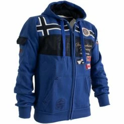Geographical Norway GARADOCK Sweats & Polaires Couleur Bleu