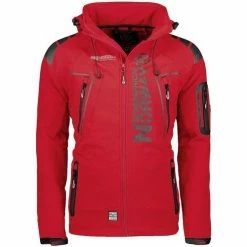 Geographical Norway Softshell Techno Vestes Couleur Rouge