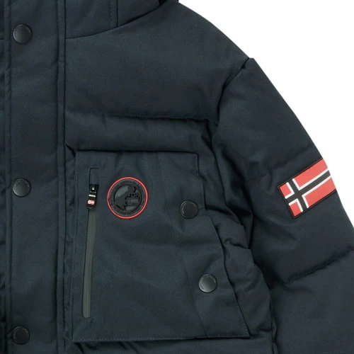 Geographical Norway ALBERT Manteaux Couleur Marine 5 Geographical Norway ALBERT Manteaux Couleur Marine – Image 3