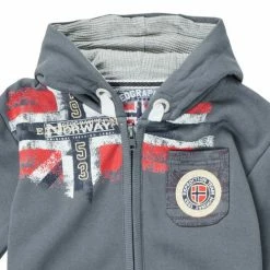 Geographical Norway FESPOTE Sweats & Polaires Couleur Gris -Geographical Norway Soldes 22790037 500 C