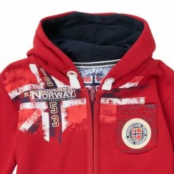 Geographical Norway FESPOTE Sweats & Polaires Couleur Bordeaux -Geographical Norway Soldes 22790039 500 C