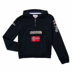 Geographical Norway GYMCLASS Sweats & Polaires Couleur Marine
