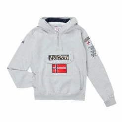 Geographical Norway GYMCLASS Sweats & Polaires Couleur Gris
