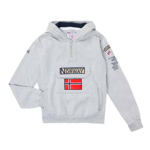 Geographical Norway GYMCLASS Sweats & Polaires Couleur Gris 3 Geographical Norway GYMCLASS Sweats & Polaires Couleur Gris