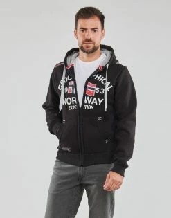 Geographical Norway FLAG Sweats & Polaires Couleur Noir