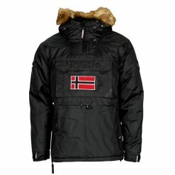 Geographical Norway BARBIER Manteaux Couleur Noir