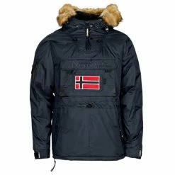 Geographical Norway BARBIER Manteaux Couleur Marine