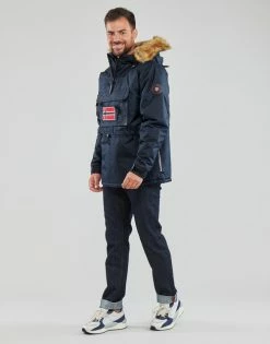 Geographical Norway BARBIER Manteaux Couleur Marine 10 Geographical Norway BARBIER Manteaux Couleur Marine -Geographical Norway Soldes 22796272 500 C