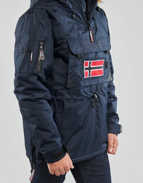 Geographical Norway BARBIER Manteaux Couleur Marine 7 Geographical Norway BARBIER Manteaux Couleur Marine – Image 5