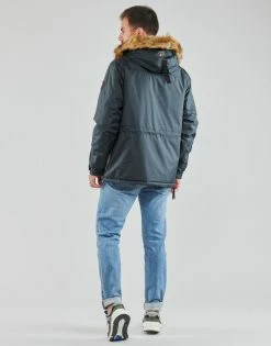 Geographical Norway BARBIER Manteaux Couleur Gris Foncé -Geographical Norway Soldes 22796273 500 D