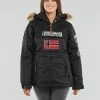 Geographical Norway BRIDGET Manteaux Couleur Noir -Geographical Norway Soldes 22796289 500 B
