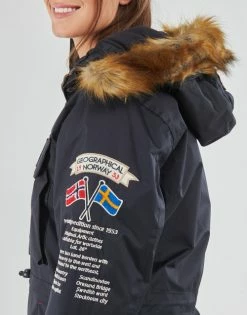 Geographical Norway BRIDGET Manteaux Couleur Marine -Geographical Norway Soldes 22796290 500 E
