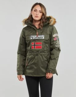 Geographical Norway BRIDGET Manteaux Couleur Kaki