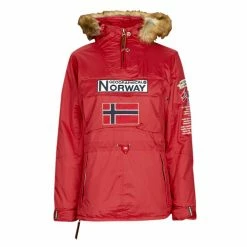 Geographical Norway BRIDGET Manteaux Couleur Rouge 13 Geographical Norway BRIDGET Manteaux Couleur Rouge -Geographical Norway Soldes 22796293 500 A