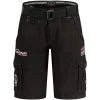 Geographical Norway Bermuda Homme GeoNorway Poudre Shorts & Bermudas Couleur Noir -Geographical Norway Soldes 22878261 500 A