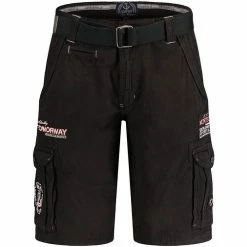 Geographical Norway Bermuda Homme GeoNorway Poudre Shorts & Bermudas Couleur Noir