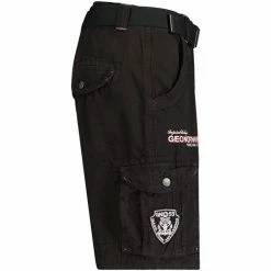 Geographical Norway Bermuda Homme GeoNorway Poudre Shorts & Bermudas Couleur Noir -Geographical Norway Soldes 22878261 500 C