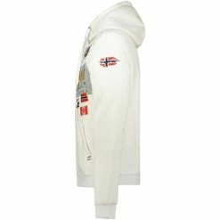 Geographical Norway Sweat Homme GeoNorway Garadock Sweats & Polaires Couleur Blanc -Geographical Norway Soldes 22878516 500 D