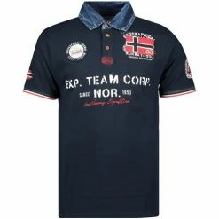Geographical Norway Polo Homme Koptaine T-shirts & Polos Couleur Bleu
