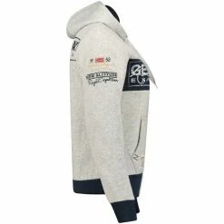 Geographical Norway Sweat Homme GeoNorway Flyer EO017 Sweats & Polaires Couleur Gris -Geographical Norway Soldes 22878545 500 D