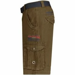 Geographical Norway Bermuda Homme GeoNorway Poudre Shorts & Bermudas Couleur Kaki -Geographical Norway Soldes 22878546 500 D