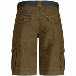 Geographical Norway Bermuda Homme GeoNorway Poudre Shorts & Bermudas Couleur Kaki -Geographical Norway Soldes 22878546 500 E