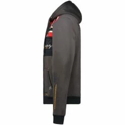 Geographical Norway Sweat Homme GeoNorway Flyer EO017 Sweats & Polaires Couleur Gris -Geographical Norway Soldes 22878547 500 C
